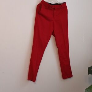 Mens. Dress pants, brand statement confidence,waist 32 , length 30, red